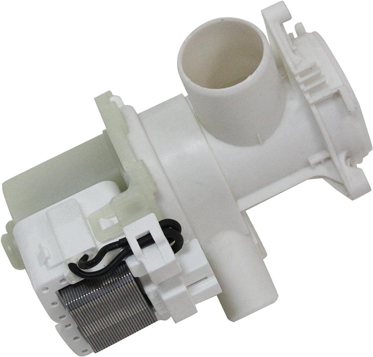 Afvoerpomp Wasmachine - Onderdeel Pomp - Water Afvoeren - Originele Vervanging - Standaard Maat - Zwart