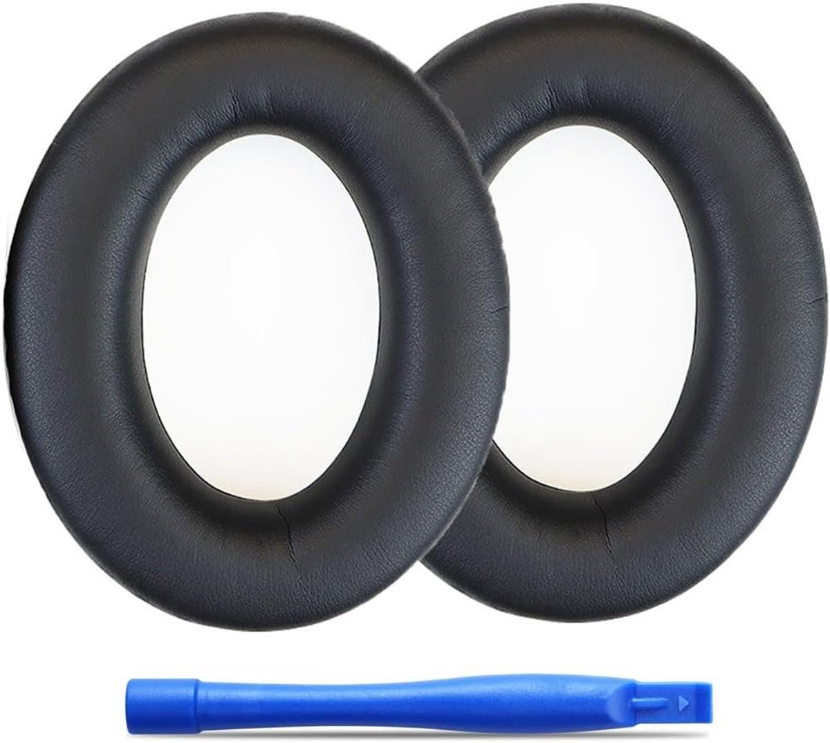Vervangende oorkussens voor over-ear hoofdtelefoons, leerachtige bekleding, comfortabel en duurzaam