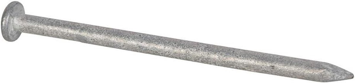 Ronde Draadspijkers - Houtbevestiging Pins - Ruwe Timmerman - Roestbestendig Staal - 1 kg 230 Stuks - Zilverkleurig