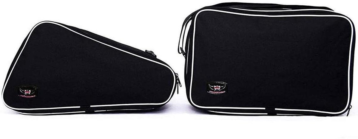 Binnenzakken Motorfiets - Paktas Organizers - Reis Bagage Opslag - Waterdicht Nylon Materiaal - 2 Liter Capaciteit - Zwart