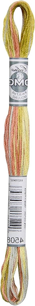 Borduurgaren - Flos Garen - Kleurrijk Borduren - Vier Kleuren Inéén - 8 Meter - Groen