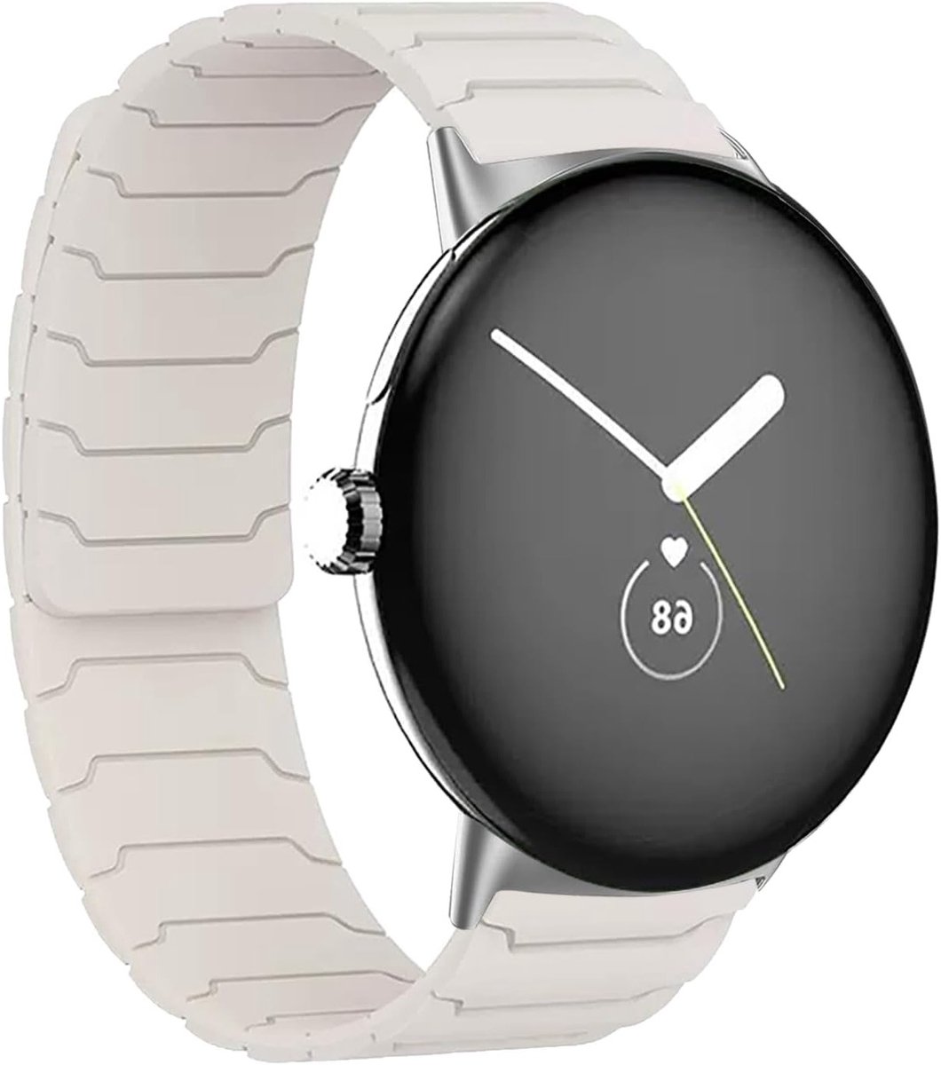 Verstelbare Magnetische Sportband voor Google Pixel Watch 4/3/2/1 41mm - Duurzaam, Comfortabel en Stijlvol