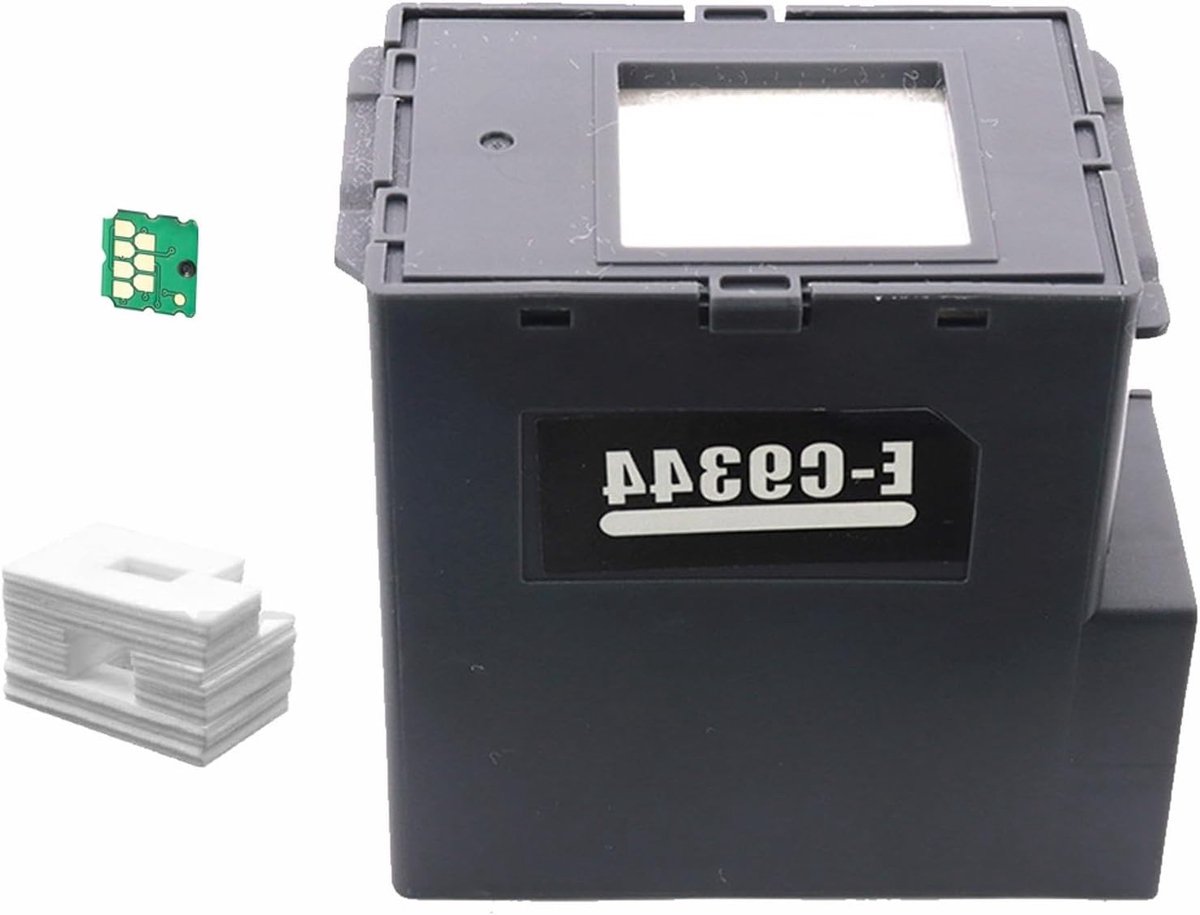 Ink Maintenance Box met Chip en Spons Pads Vervanging voor Epson XP-3100 Printers - Duurzaam en Betrouwbaar Accessoire voor Onderhoud