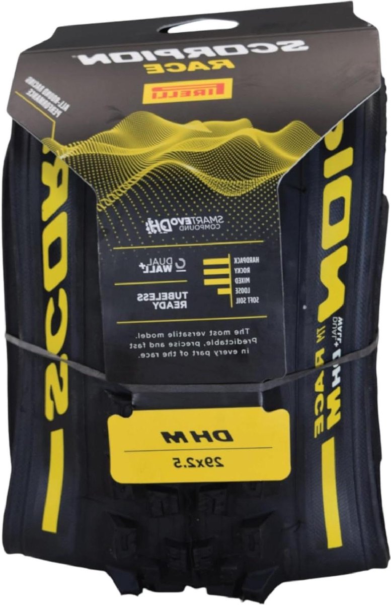 MTB Band - Mountainbike Band - Offroad Fietsen - Tubeless Ready - 29 x 2.5 Inch - Zwart