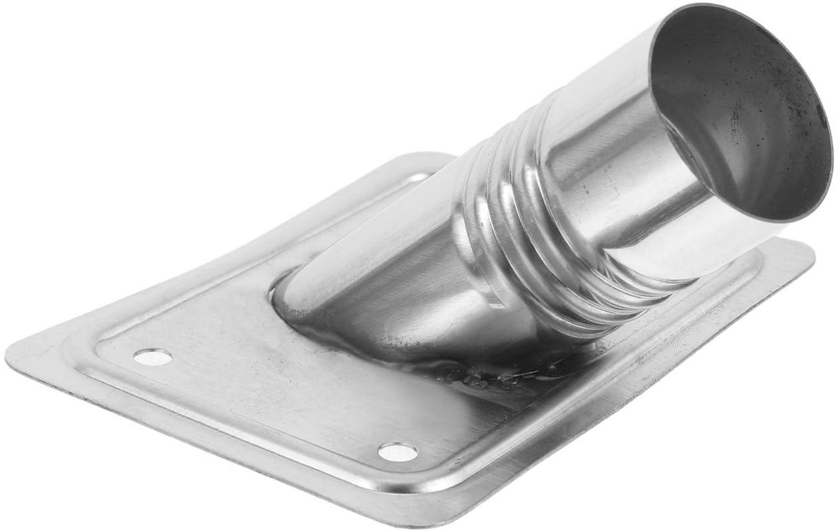 Bezemsteel Adapter - Schroefdraad Koppeling - Reinigingsgereedschap Bevestigen - Universele Schroefdraad - 1 Inch - Zilver