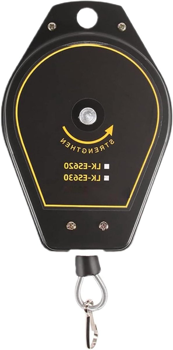 Veerbalancer, Balancer Intrekbare Balancer Schroevendraaier Steeksleutel Staalkabel Meetgereedschap 1,3 Meter Reklengte Voor Lopende Band Met Montagetoebehoren (Size : 1.5-3kg)