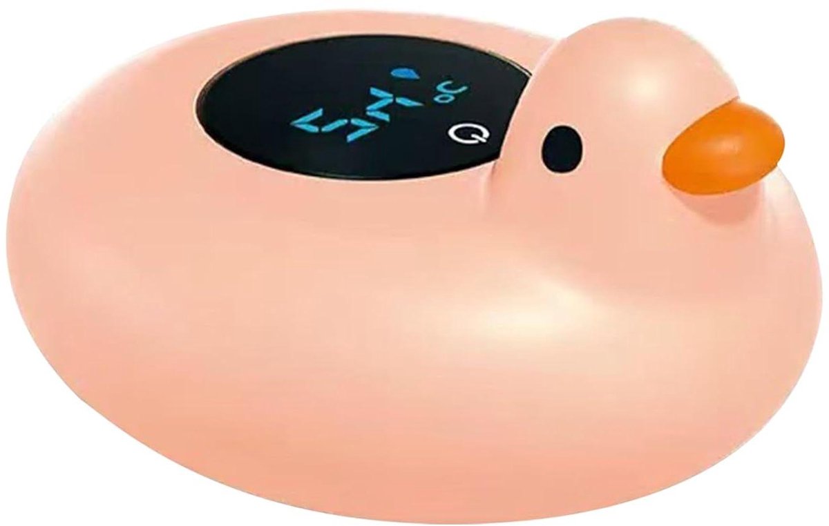 Badthermometer Kinderen - Watertemperatuurmeter Bad - Veilig Baden - Snelle Updates - 12 cm - Eendroze