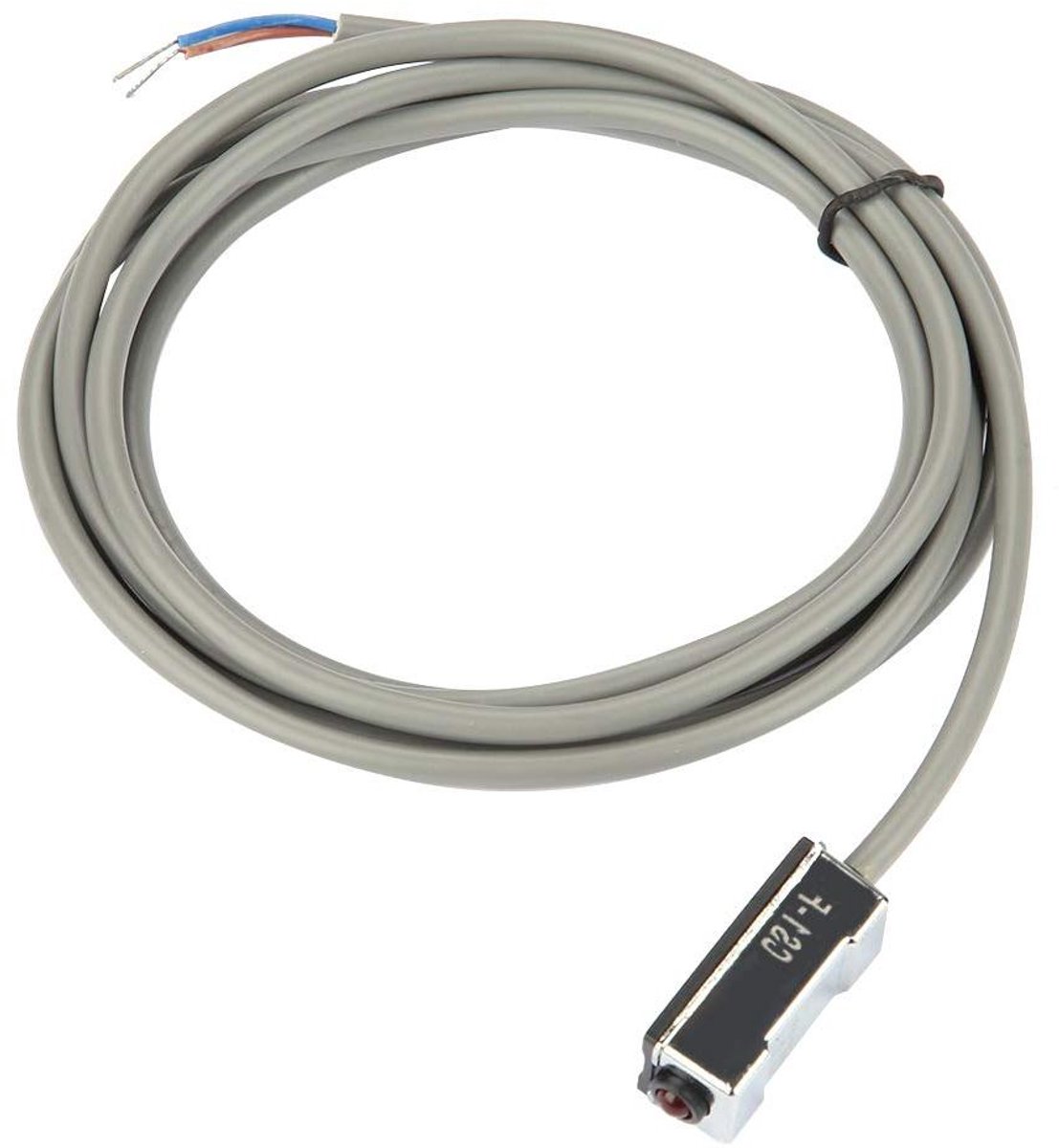 Magneetschakelaar Cilinder - Pneumatische Sensor - Industriële Automatisering - LED Indicatie - 5-240V - Zwart