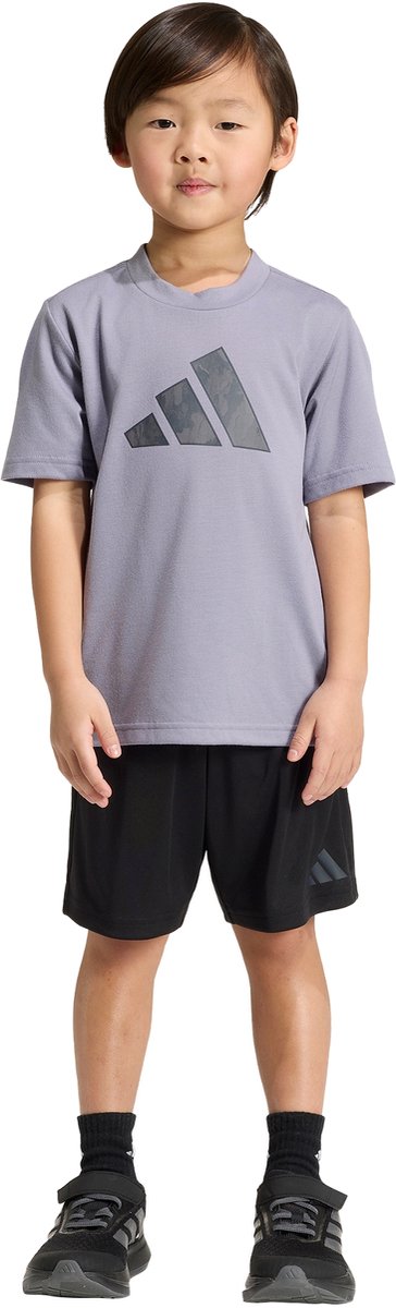 Adidas Sportswear Sport Seasonals Camo Sportset Kleuters Kinderen Paars