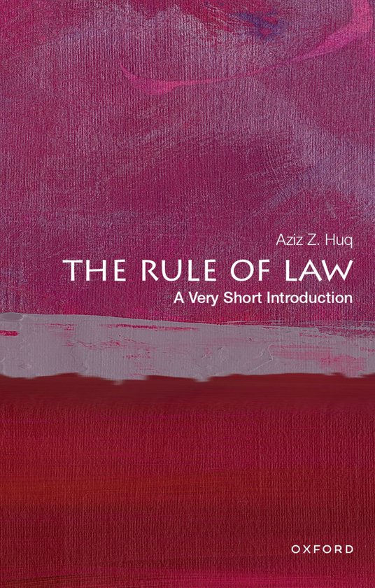 Very Short Introductions-The Rule of Law - cover