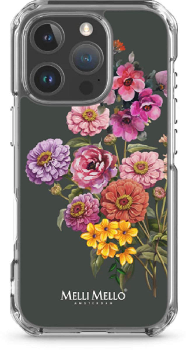 Melli Mello Telefoonhoesje Velvet Bloom (Soft case) - Apple iPhone 16 Pro