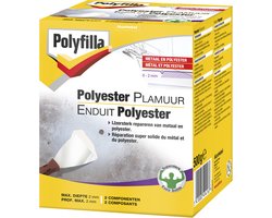 Polyfilla Polyester Plamuur Set 500 G