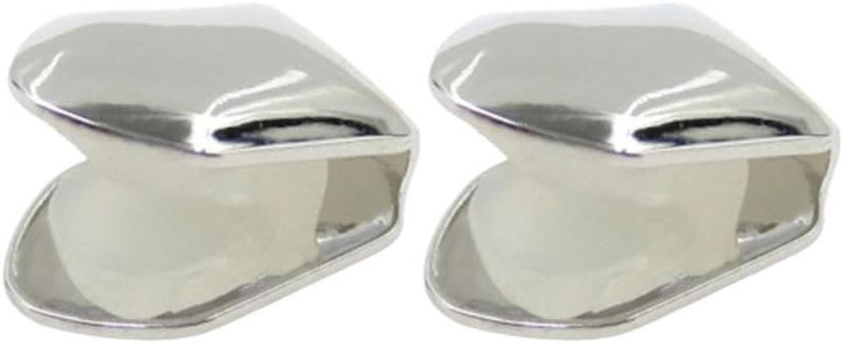 Enkele Bling Neptunus Tanden voor Halloween en Cosplay - 2 Stuks Grappige Kostuumaccessoires voor Feestjes en Carnavals