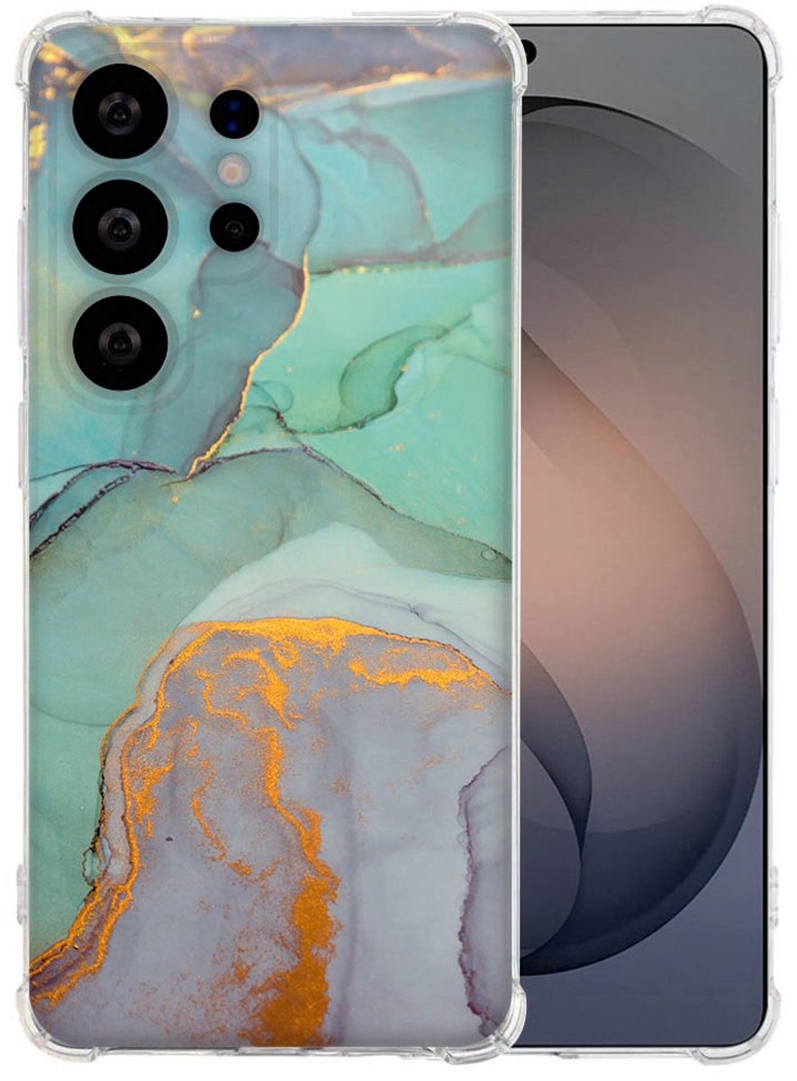 Flexibele back cover Samsung Galaxy S26 Ultra Watercolor Mix Antishock