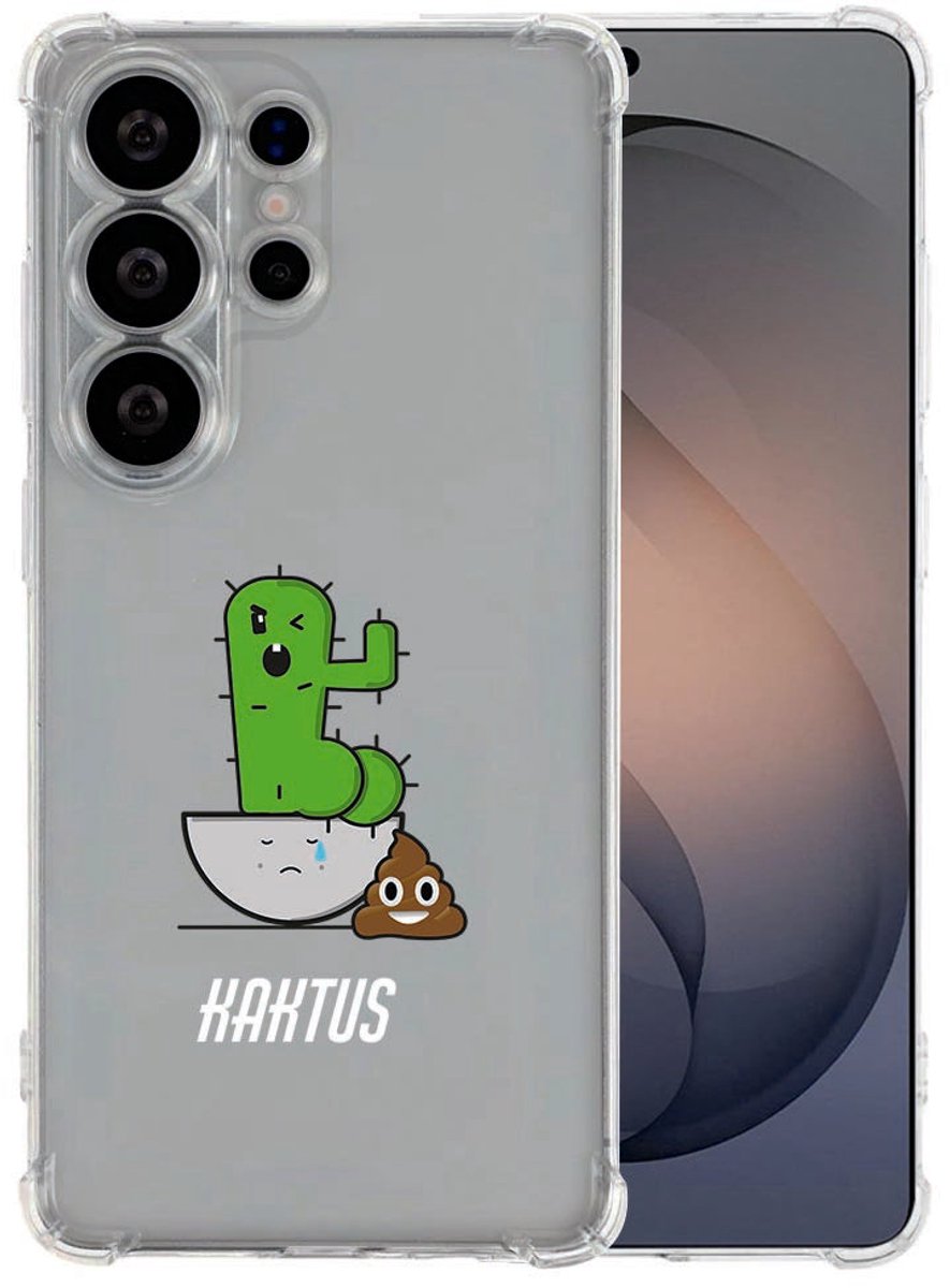 Samsung Galaxy S26 Ultra Backcover Hoesje Cactus Poo Antishock