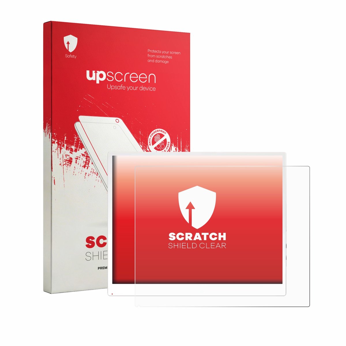 upscreen - Screenprotector voor Bigme B13 ePaper Monitor - Folie Beschermfolie transparant