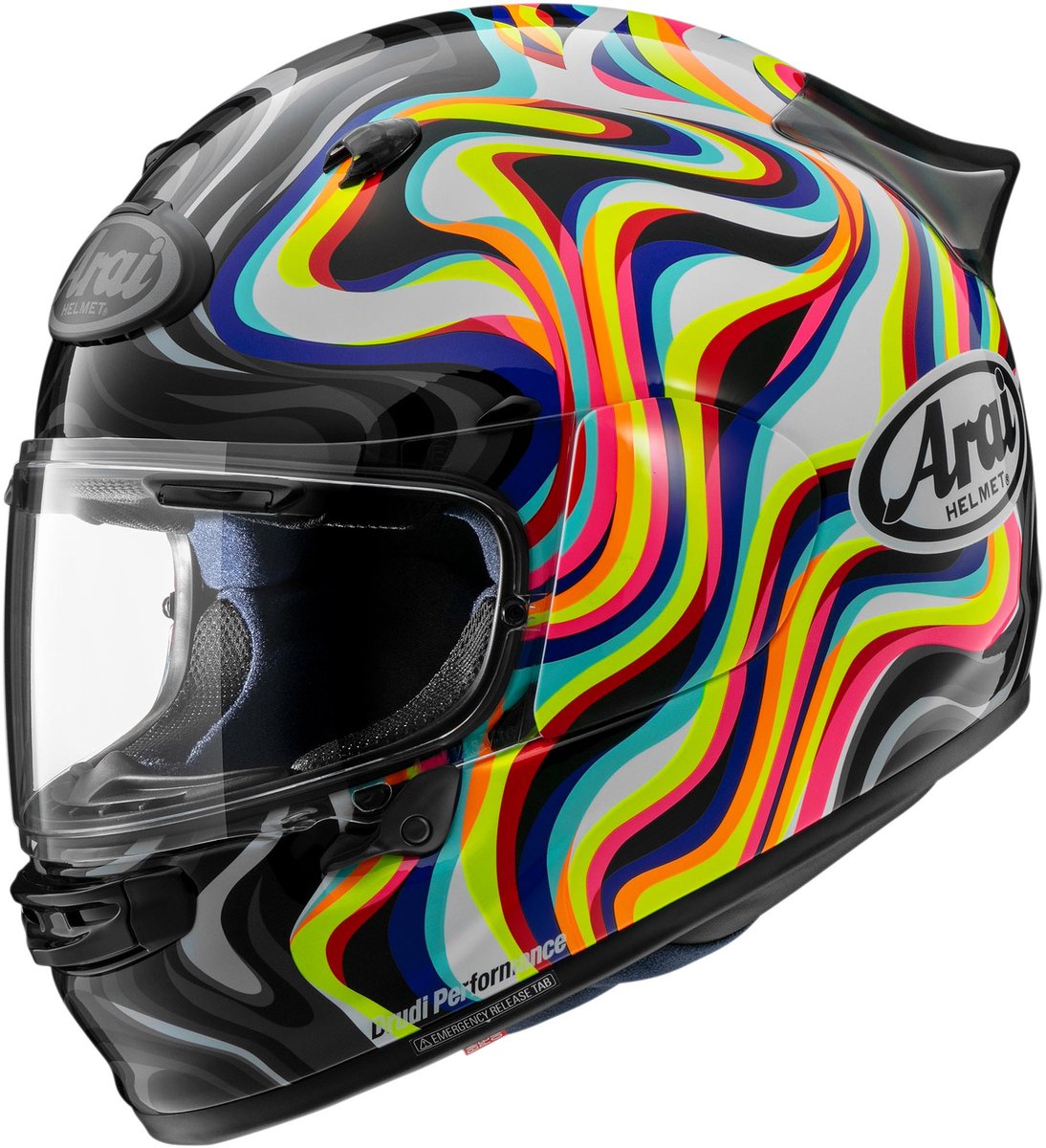 Arai Quantic Swirl Helm -