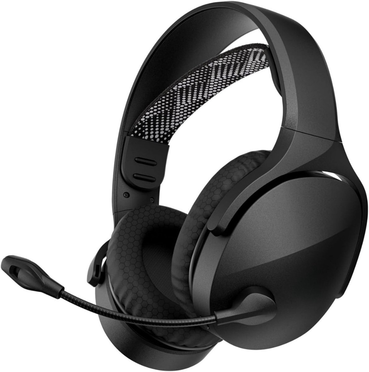 YOR® Game headset draadloos - Headset - Game headset - Gaming headsets - Zwart - 18cm x 10cm x 10cm; 298 g