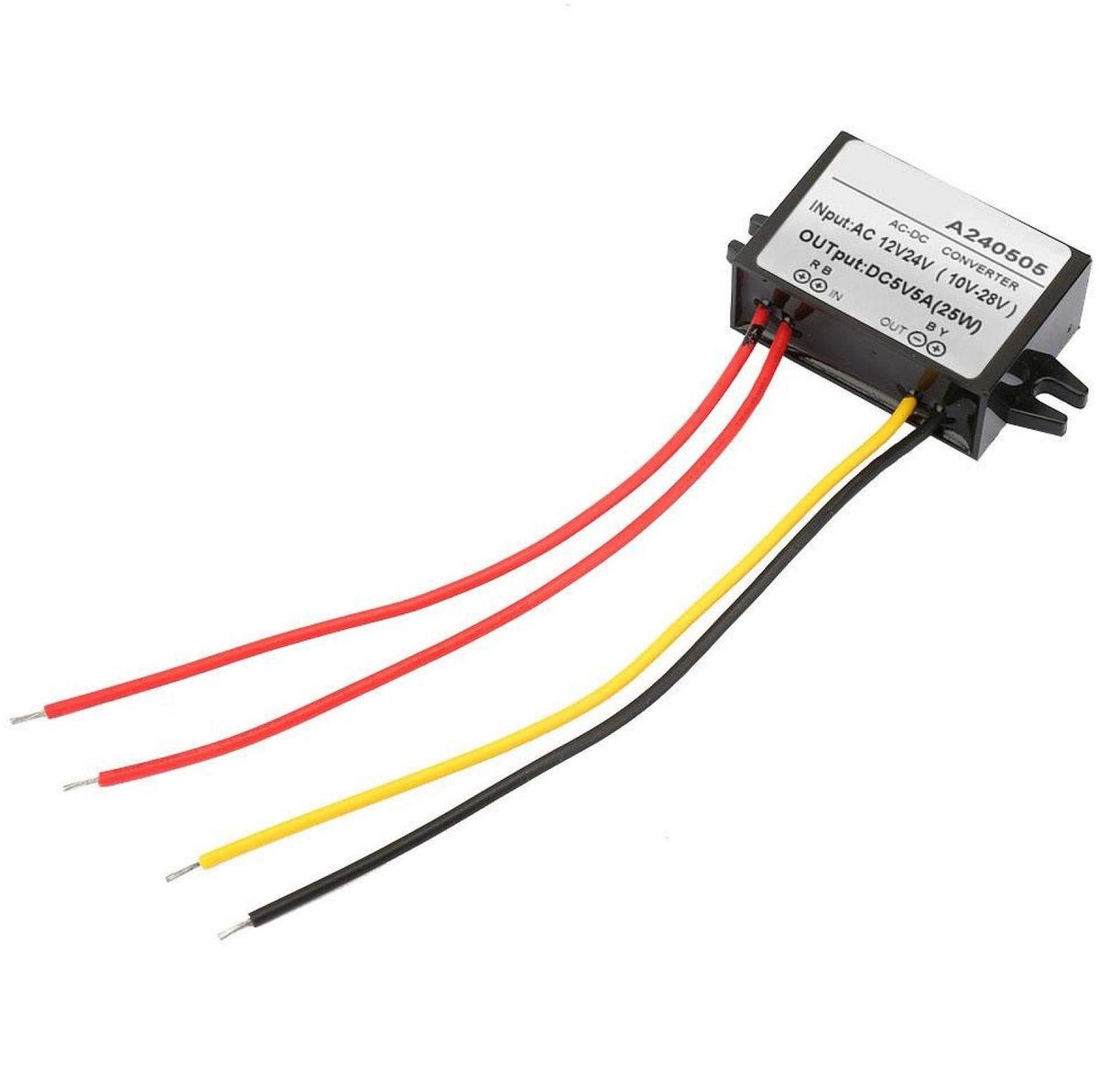 Allecto - Spanningsomzetter - 5V naar 12V 24V Converter - Stabiele Voeding voor Auto en Boot - Compacte Afmetingen - Waterpomp Compatibel - Geschik...