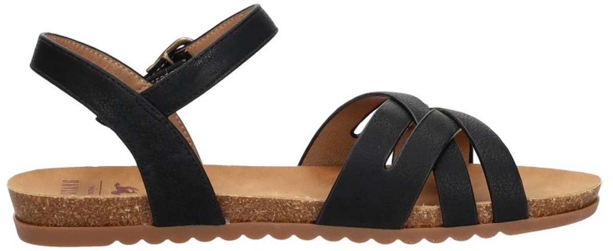 Mustang Sandalen Plat Sandalen Plat - Zwart - Maat 36