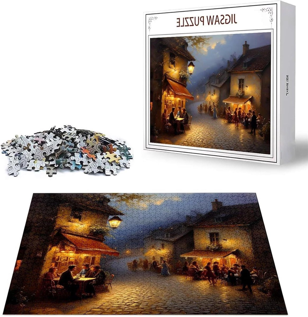 Puzzelmat - Legpuzzelmat - Ontspannen Tijdverdrijf - 4000 Stukjes - 141x87cm - Nachtzicht