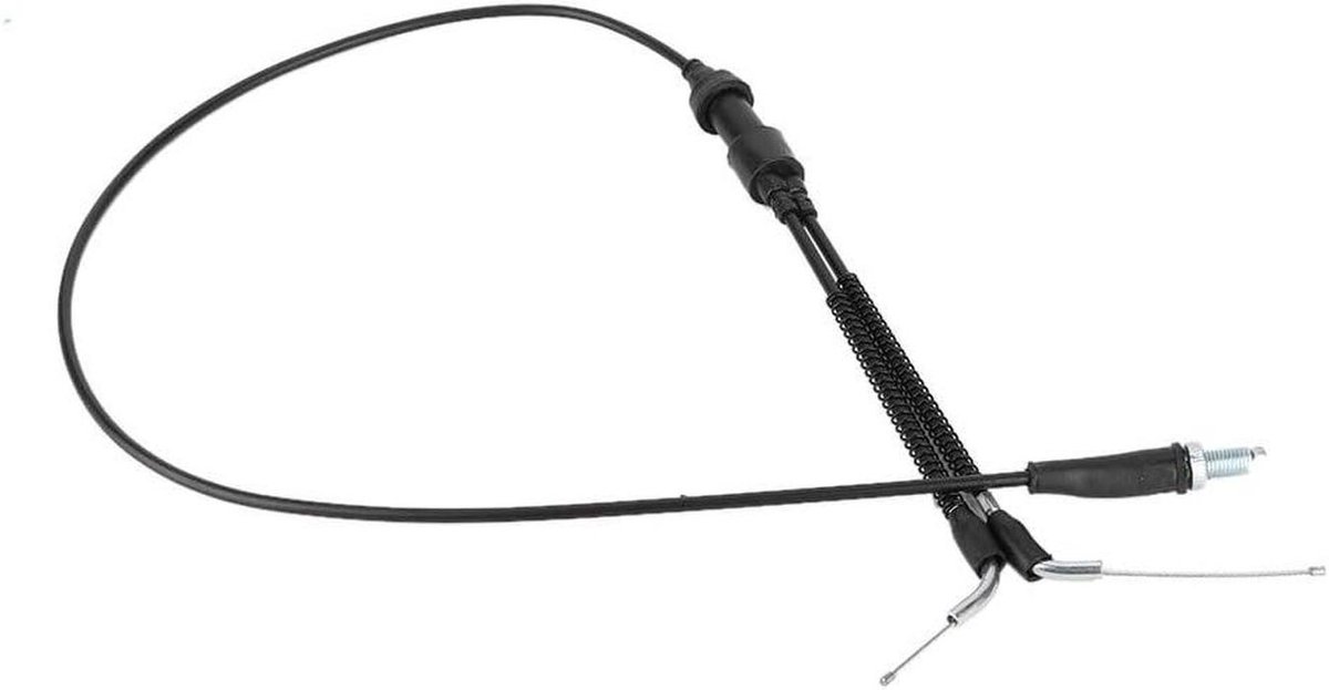 Gaskabel Vervanging - Gasleiding Motor - Motoronderhoud - Duurzaam ABS Materiaal - 30 x 2 cm - Zwart
