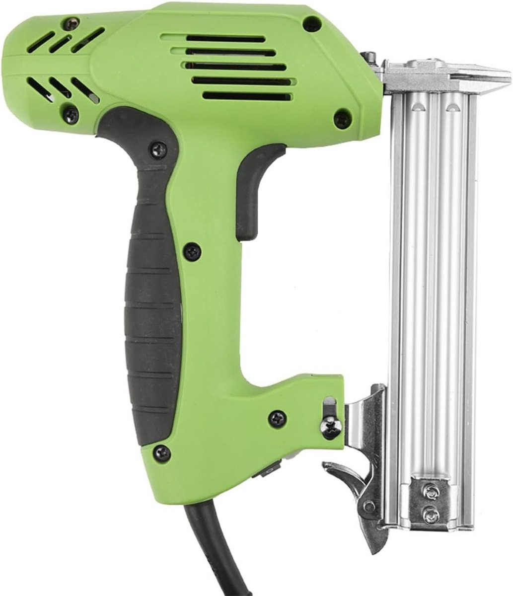 Elektrisch Nagelpistool - Nietmachine Tackers - Meubels Maken - Lichtgewicht Aluminium - 30mm Nagels - Grijs
