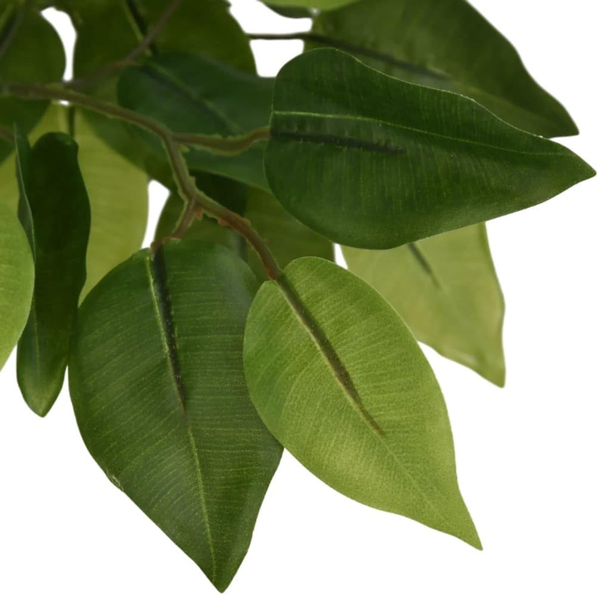 Kunstmatige Ficus Boom - Nep Plant - Interieur Decoratie - Realistische Uitstraling - 80 cm Hoog - Groen