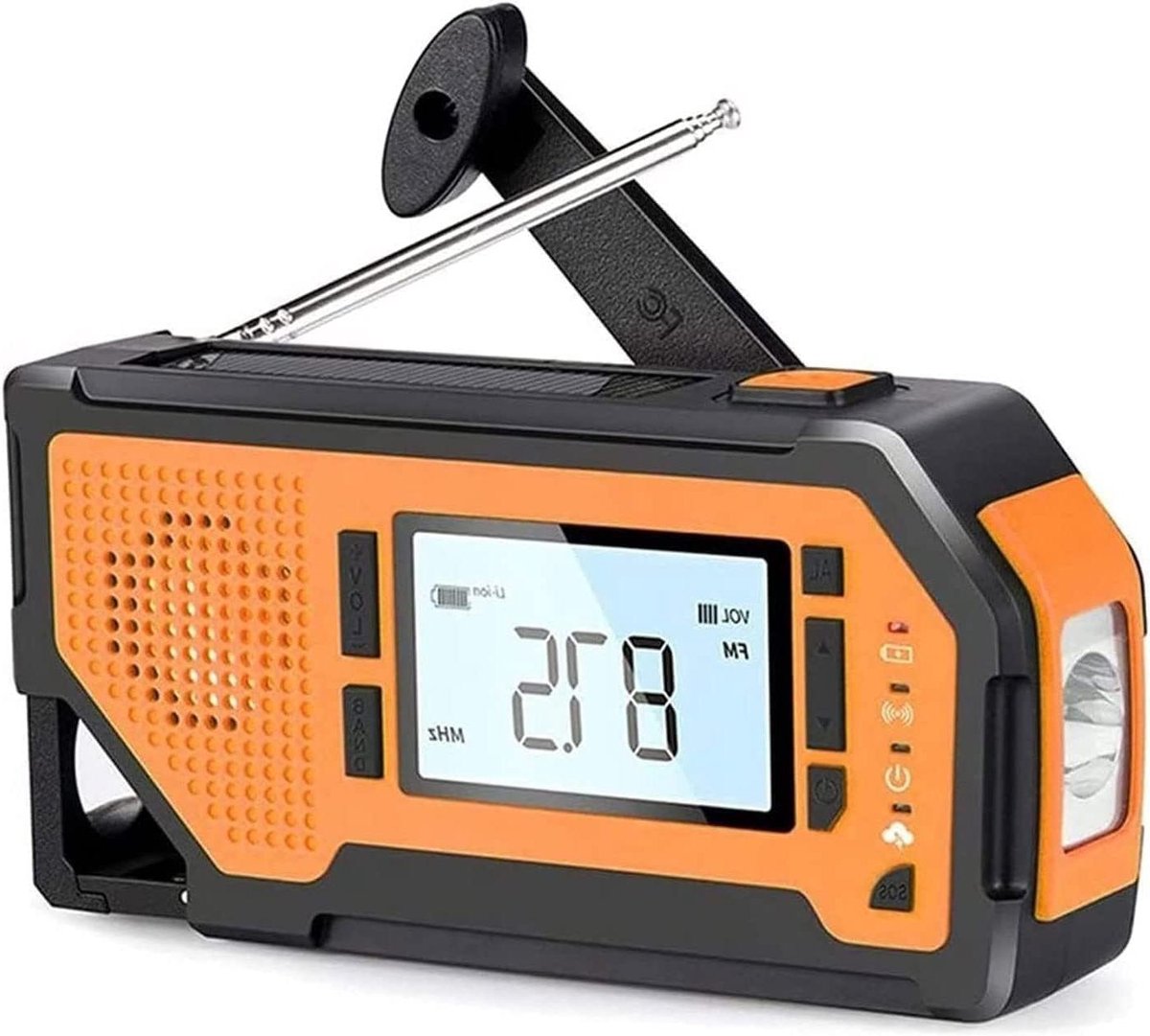 Digitale Radio - Internet Wifi Radio - Ontvangen Zenders - Met Weeralarm - 108 MHz - Zwart