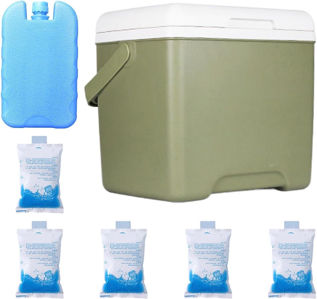 Geïsoleerde Koeler - Harde Kist - Buitenactiviteiten - Langdurig koel - 138 Liter - Zwart