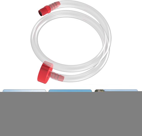 Boot Stuur Systeem - Hydraulische Ontluchting - Onderhoud Boten - Lekvrije Integratie - 55 cm slang - Rood — afbeelding 4