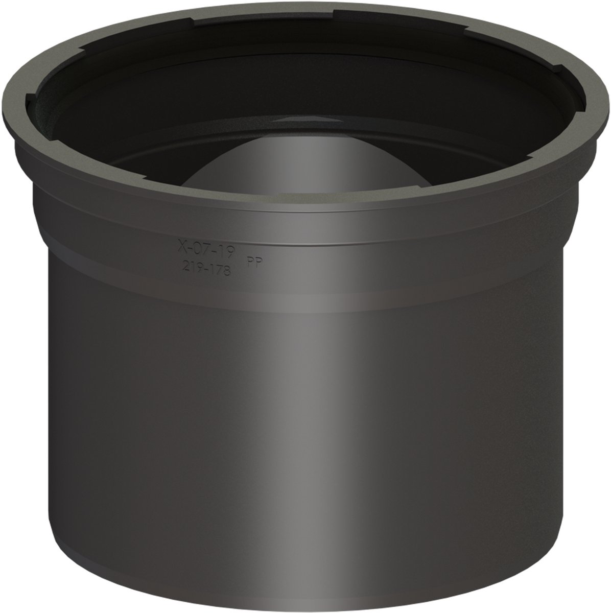 KESSEL-verlengstuk - systeem 200, H: 175 mm, 48988
