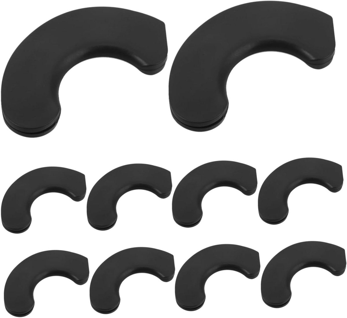 10stuks Dumbbell Stand Rack Voor Thuis Gym Stabiele Ondersteuning Voor Gewichten Geluidsreducerende Kussens Voor Duurzaam Gebruik Voor Diverse Fitnessactiviteiten