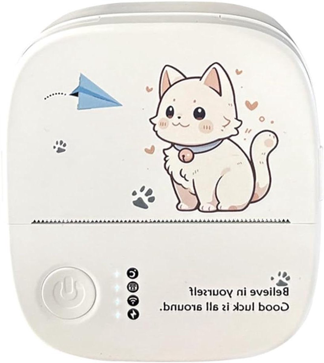 Draagbare Printer - Mini Printer - Notities Printen - Geen Inkt Nodig - Compact Formaat - Zoals Afgebeeld