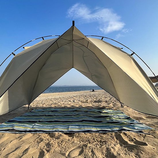 Gezinstent - Kampeertent Pop-up - Buitenactiviteiten - Snelle opzet - 44 x 13 x 13 cm - Enkele Attribuut — afbeelding 5