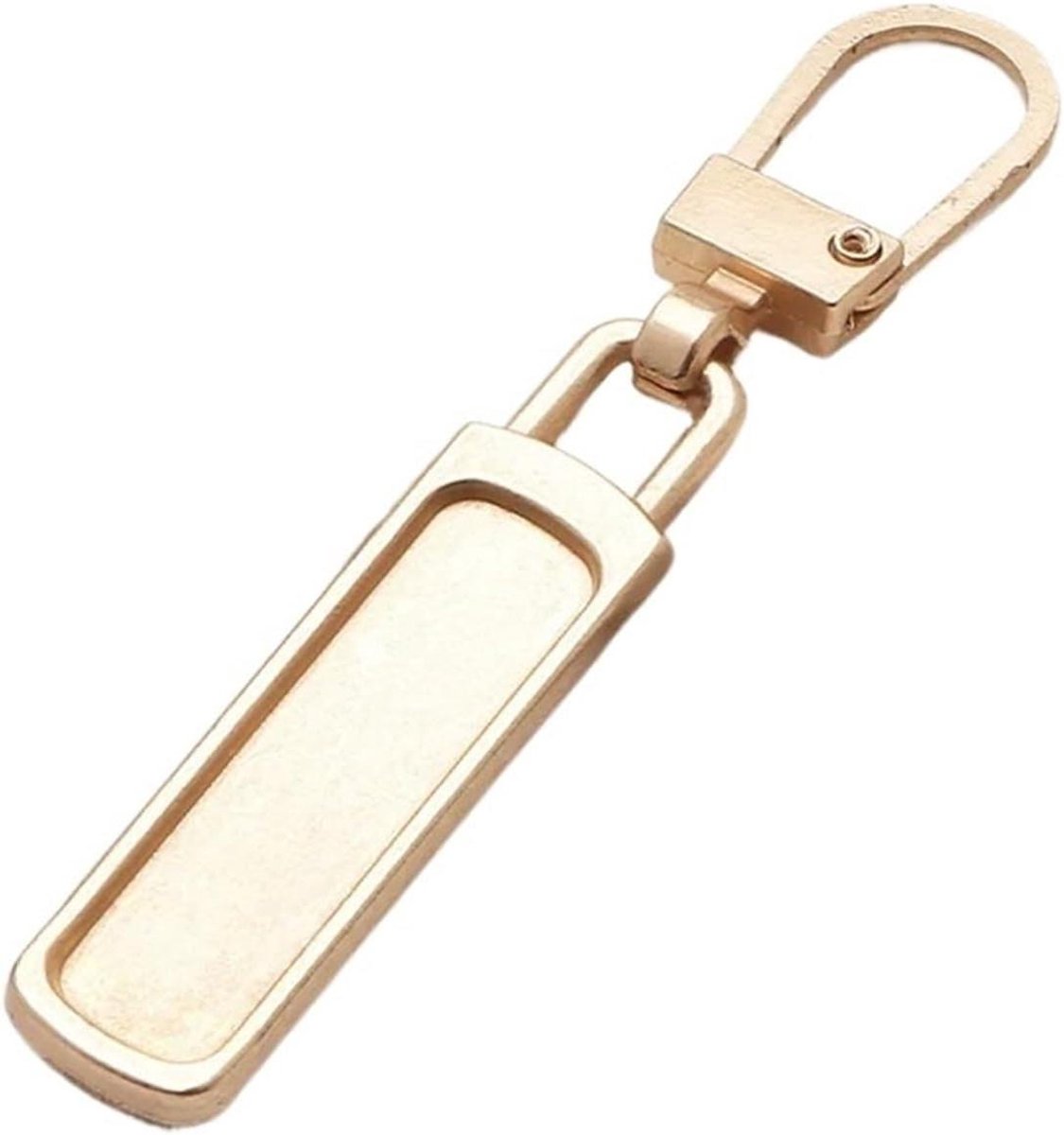 Ritstrekkers, 100 stuks, afneembare metalen ritstrekkers, universele reparatieset voor koffers, tassen, kleding, instant doe-het-zelf naaien (goud)