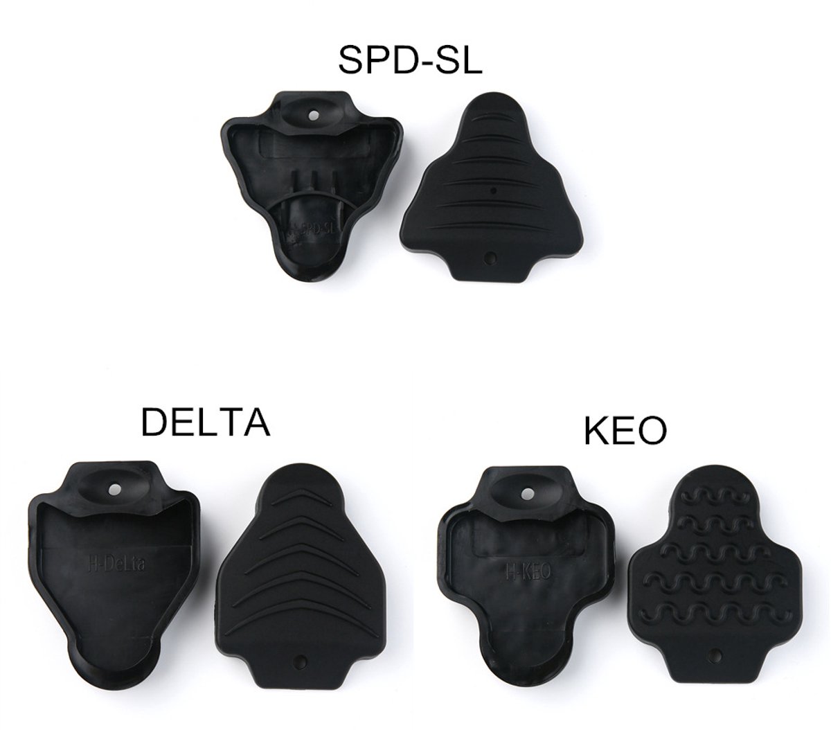 Beschermkapje voor fietsslot, geschikt voor LOOK DELTA systeem, beschermkapje voor zelfslotend fietspedaalslotje voor wegfiets