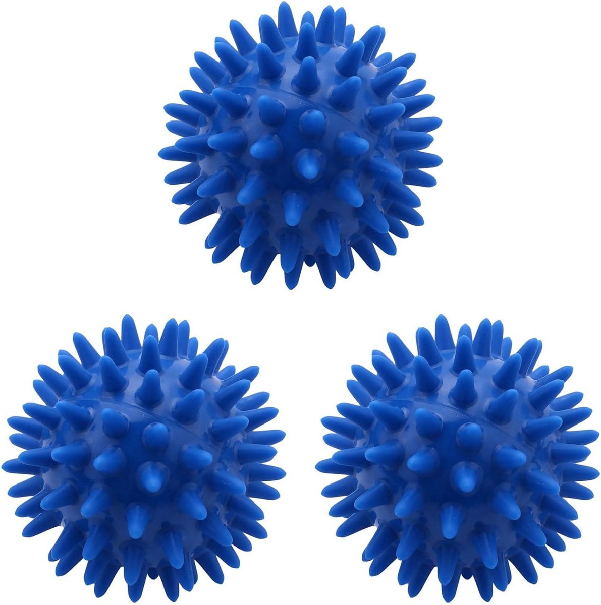 Massageballen set - Noppenballen - Spierontspanning - Stimuleert punten - 3 stuks 6 cm - Willekeurig