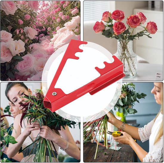 Rozen verwijderaar - Bloemtang - Doornen verwijderen - Efficiënt ontwerp - 1 stuk - Rood — afbeelding 5