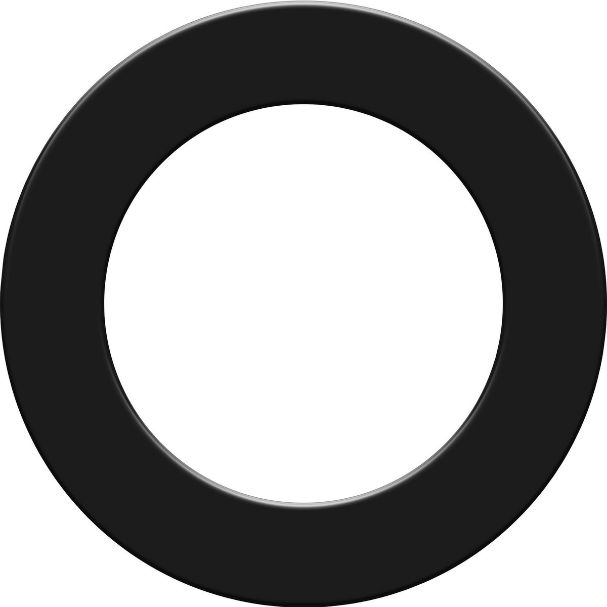 Dailygoods- Surround Dartbord - Duurzaam - Bescherming voor Muren - Klembeugel - Hoge Dichtheid - Langdurig Gebruik - Dartbordring