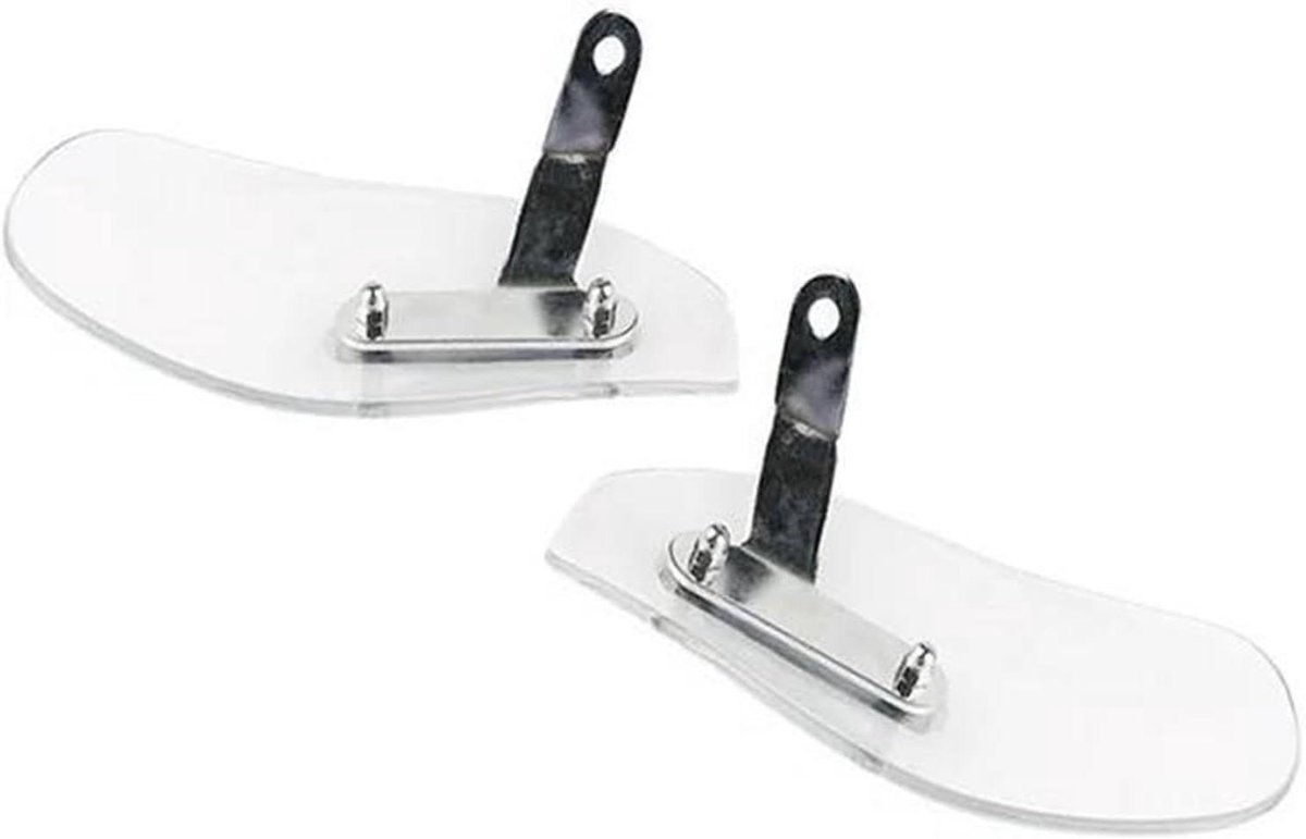 Motorfiets Handkappen - Windscherm Beschermers - Rijcomfort Verbeteren - Flexibele Impact Absorptie - Universele Pasvorm - Helder