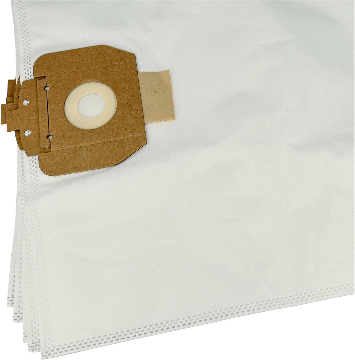 Stofzuigerzakken - Reservezakken - Stofvrij Houden - Scheurvast Microvezel - 5 Stuks - Bruin Wit