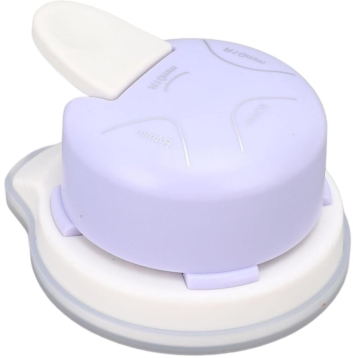 Paper Corner Rounder Punch, 4 in 1 Corner Punch Corner Cutter Rounder voor Karton, Papierambachten, Doe-het-zelf-projecten, Ongewenste Tijdschriften, Fotokaarten, (PURPLE)