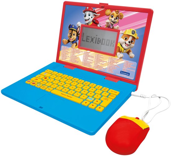 Paw Patrol Tweetalige Educatieve Laptop met 164 activiteiten (NL/FR)