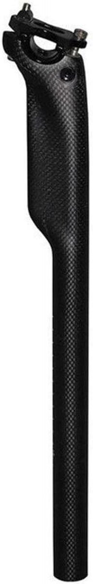 Fiets Zadelpen - Zadelbuis MTB - Fietsen Onderhoud - Koolstofvezel Constructie - 316 x 350 mm - Mat Zwart