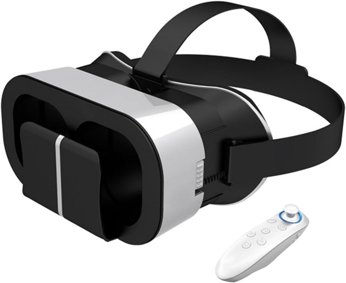 VR Headset - Virtual Reality Goggles - Mobiele Games - HD Optimalisatie - 18 x 11 x 1 cm - Zwart