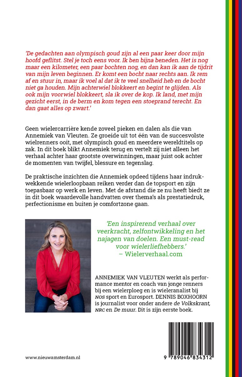 Annemiek van Vleuten - back cover
