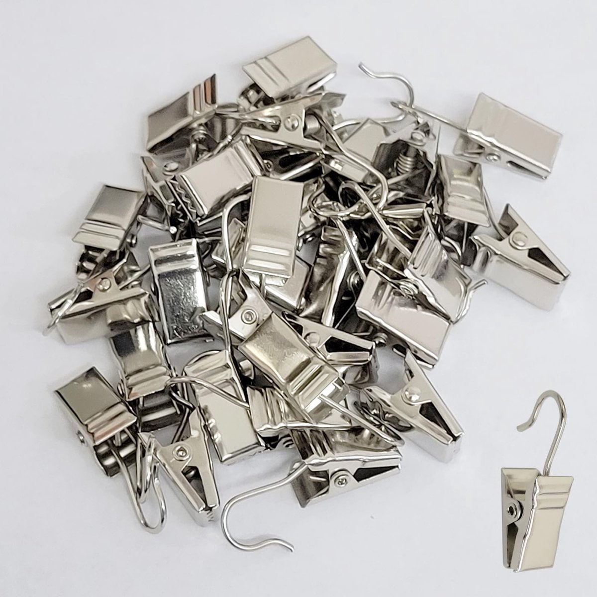 Dailygoods- Daklicht Clips 200 Stuks - Hoogwaardige Materialen - Voor Kerstlichten/Banners - Eenvoudige Installatie - Compact Ontwerp - Lange Levensduur - Lichtclips