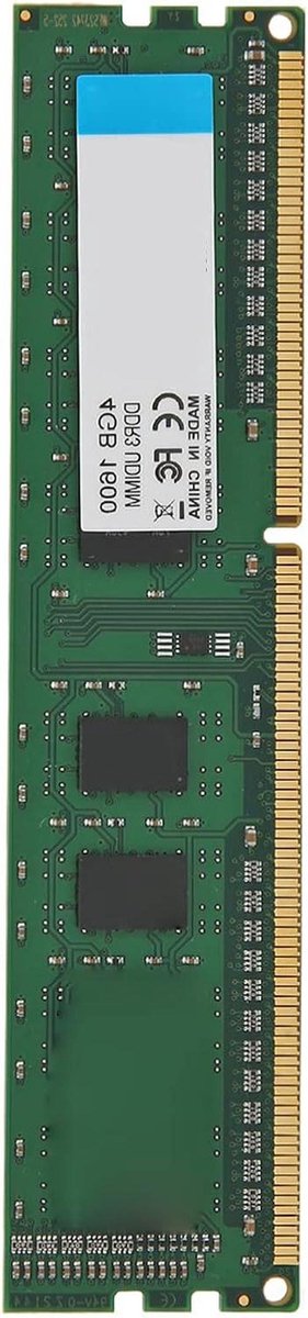 DDR3 Ram, DDR3 Udimm 1600Mhz Ram 64bit Width 40pin Data Interface PC Ram Ram Memory Professional Laptop Ram for PC (4GB)