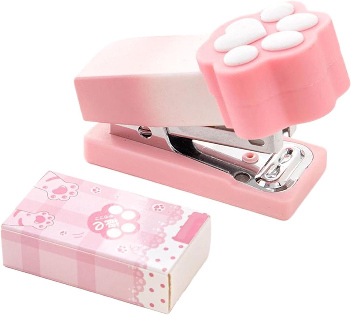 Mini Nietmachine - Kat Poot Design - Papier Organiseren - Compact Lichtgewicht - Tot 15 Vel - Zilver